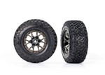 Traxxas BFGoodrich All-Terrain T/A KO2 (Black Chrome Wheels) Assembled Tires & Wheels (2)
