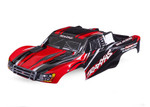 Traxxas Slash 4X4 ProGraphix Red Body Decals Applied