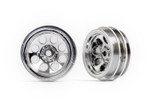 Traxxas 1.0'' Chrome Wheels (2)