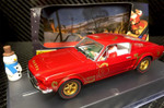 Pioneer Mustang 390 GT Santa's 'Stang (Candy Cane Red) - Christmas Edition 1/32 Slot Car