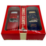 Pioneer Santa's 'Stangs Racing (Red/Blue) Twin Pack 1/32 Slot Car