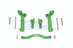 GPM Aluminum Front Shock Mount Set for Maxx (Green)