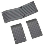 RPM 3-Piece Skid Plate Set (Black) T-Maxx 3.3, E-Maxx 16.8V & Brushless