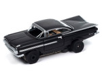 Auto World 1959 Chevy Impala (Gloss Black) Thunderjet HO Slot Car