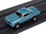 Auto World 1964 Pontiac GTO (Aquamarine Poly) Thunderjet HO Slot Car