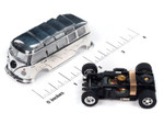 Auto World 1965 VW Samba Bus (Chrome) X-Traction HO Slot Car