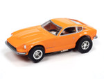 Auto World 1973 Datsun 240z (Orange) X-Traction HO Slot Car