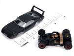 Auto World 1969 Dodge Daytona (Dark Grey) X-Traction HO Slot Car