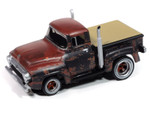 Auto World 1956 Ford F100 Pickup (Rusted) 4Gear HO Slot Car