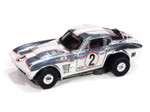 Auto World 1964 Corvette Grand Sport (Chrome) Thunderjet HO Slot Car