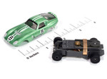 Auto World 1965 Shelby Cobra Daytona Coupe (Metallic Green) Thunderjet HO Slot Car