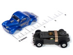 Auto World 1941 Willys Coupe (Blue) Thunderjet HO Slot Car