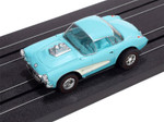 Auto World 1957 Chevy Corvette Convertible (Turquoise) X-Traction HO Slot Car