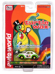Auto World 1966 Volkswagen Beetle Turtle Wax (White & Green) Thunderjet HO Slot Car