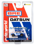 Auto World 1972 BRE Datsun 510 Guest Car #68 (White & Blue) X-Traction HO Slot Car