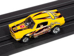 Auto World 1970 Chevy Camaro Stranglehold FC (Yellow, Red & Black) 4Gear HO Slot Car