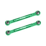 GPM Mini Slash 4x4 Green Alloy Front Steering Toe Links (51mm)