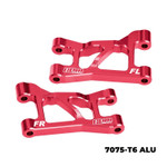 GPM Mini Slash Red 7075-t6 Alloy Front Upper Suspension Arms