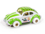 Auto World iWHEELS 1966 Volkswagen Beetle Turtle Wax Thunderjet HO Slot Car