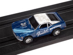 Auto World 1970 Ford Mustang Boss 302 Fender (Blue) Super III HO Slot Car