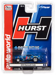 Auto World 1970 Plymouth Barracuda Drag Hurst Shifters (Blue) 4Gear HO Slot Car