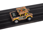 Auto World 1972 Ford Baja Bronco Rat Fink (Yellow) X-Traction HO Slot Car