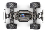 Traxxas X-Monster Chassis with Belted Tires RC Monster Truck Chassis Combo w/4S 6700mAh & Dual Charger