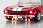 AFX 1966 Shelby Mustang GT350 Red/White Stripes Mega G+ HO Slot Car