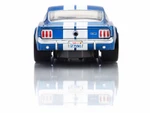 AFX 1966 Shelby Mustang GT350 Blue/White Stripes Mega G+ HO Slot Car