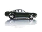 AFX 1966 Shelby Mustang GT350 Ivy Green with White Stripes Mega G+ HO Slot Car