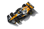AFX McLaren F1 MCL38 #81 Austin Chrome Edition Mega G+ HO Slot Car