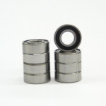 Gen3 RC Bulk 15x21x4mm Ball Bearings w/Double Black Rubber Seals (12)