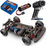 Traxxas 4-Tec 2.0 1/10 AWD Brushless RTR Chassis w/TSM & TQi Sport with 3S LiPo Combo