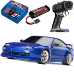 Traxxas 4-Tec 2.0 Nissan 240SX 1/10 AWD Brushless RTR On-Road Car w/TSM & TQi Sport with 3S LiPo Combo