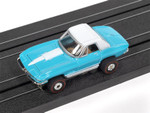 Auto World 1967 Chevy Corvette (Teal) Thunderjet HO Slot Car