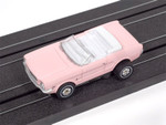 Auto World 1965 Ford Mustang (Pink) Thunderjet HO Slot Car