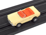 Auto World 1965 Ford Mustang (Cream) Thunderjet HO Slot Car