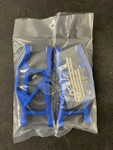 GPM Blue Aluminum Lower Fr/Rr Suspension Arms for Maxx 4S - OPEN ITEM