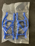 GPM Blue Aluminum Lower Fr/Rr Suspension Arms for Maxx 4S - OPEN ITEM