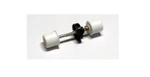 Bulldog HO Racing Rear Axle Complete with White Hubs
