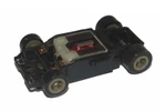 Bulldog HO Racing SRT HO Slot Car Chassis with Gold Wheels