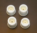 Bulldog HO Racing White Wheel Set