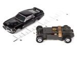 Auto World 1970 Ford Mustang Boss 429 (Black) Thunderjet HO Slot Car