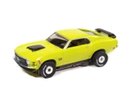 Auto World 1970 Ford Mustang Boss 429 (Grabber Green) Thunderjet HO Slot Car