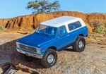 Traxxas TRX-4 1972 Chevrolet K5 Blazer 4WD RTR Rock Crawler Trail Truck with Clipless Body w/3S LiPo COMBO