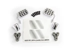 Traxxas Folding Chrome Side Mirrors with Hardware (Left and Right)