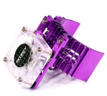 Integy Motor Heatsink Fan (Purple) for Slash, Stampede, Rustler, & Bandit