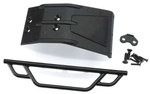 RPM Black Front Bumper & Skid Plate for Losi Ten-SCTE