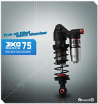 Gmade XD 75mm Piggyback Shocks for 1/10 Crawlers, Trucks, 1/10 Electric Buggies (Associated B44 Front)