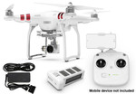 DJI Phantom 3 Standard FPV Drone w/HD Camera & 3-Axis Gimbal